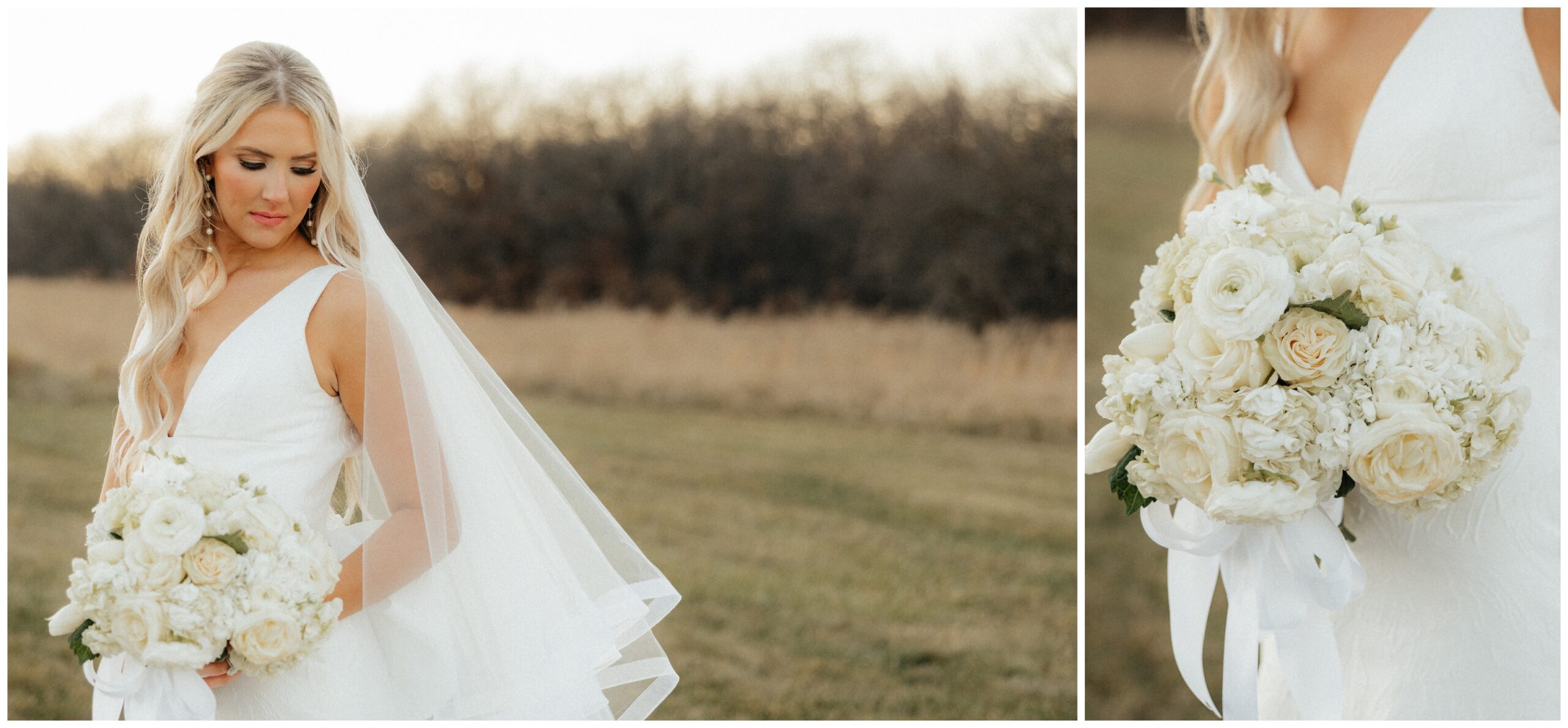 Bridal details during bridal portraits.