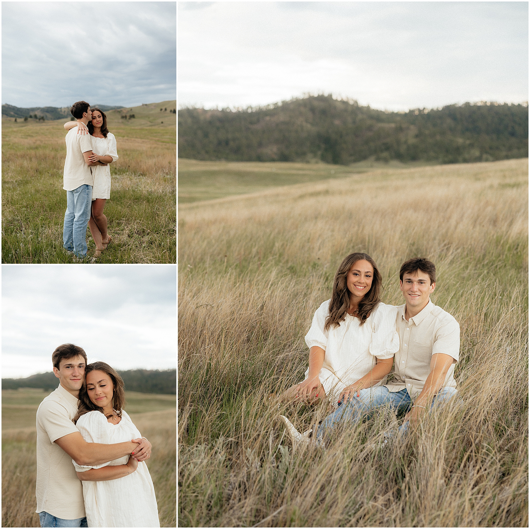 Olivia leaning against Christian.