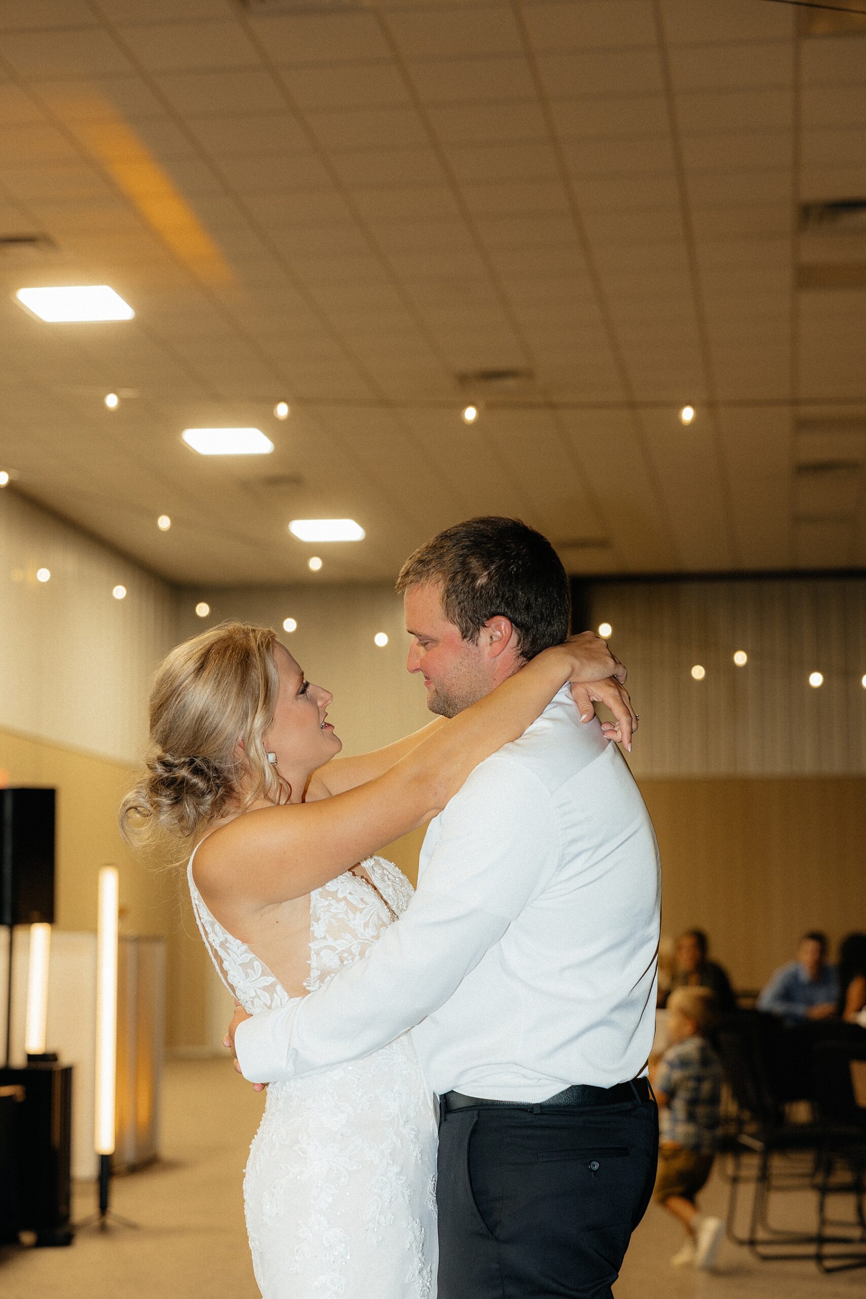 First dance at the reception