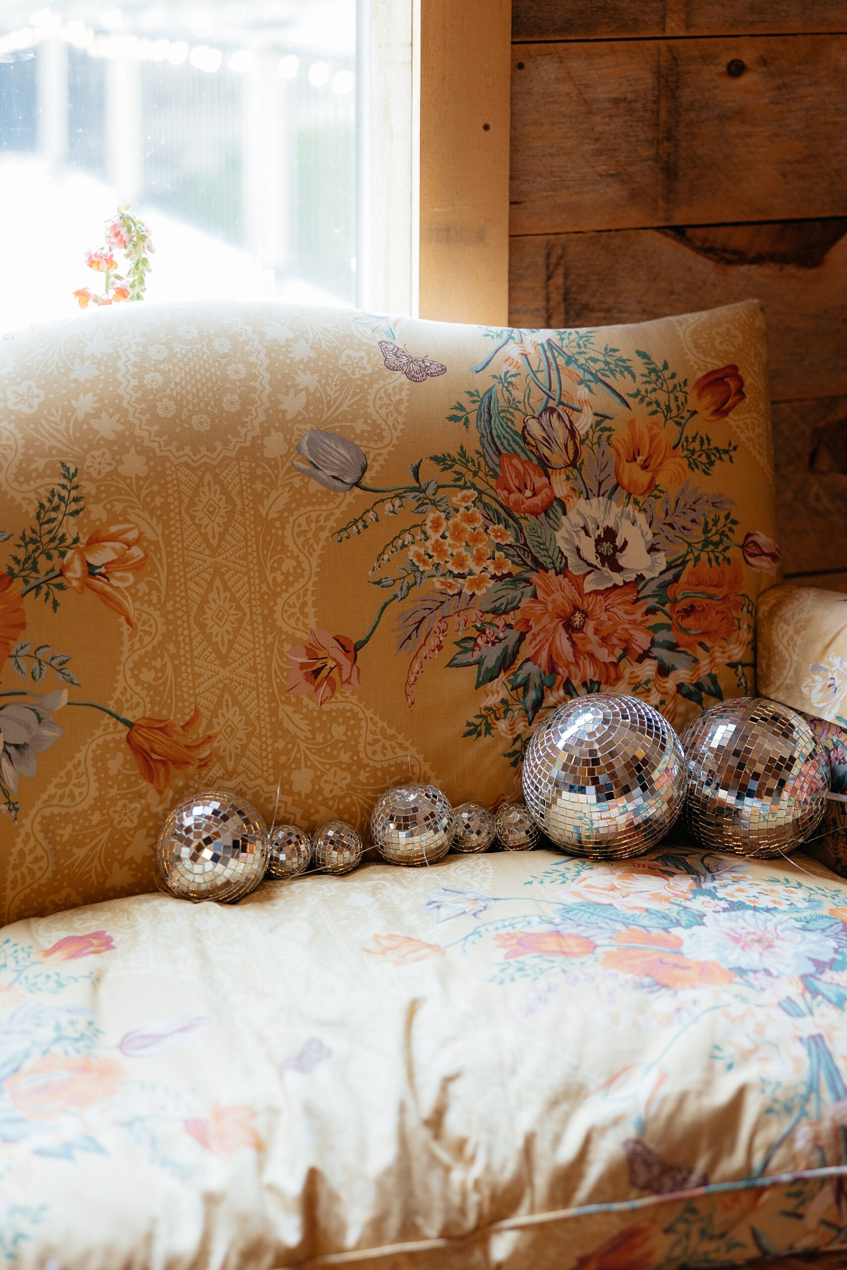 The ceremony space at Muley Hill Lodge.