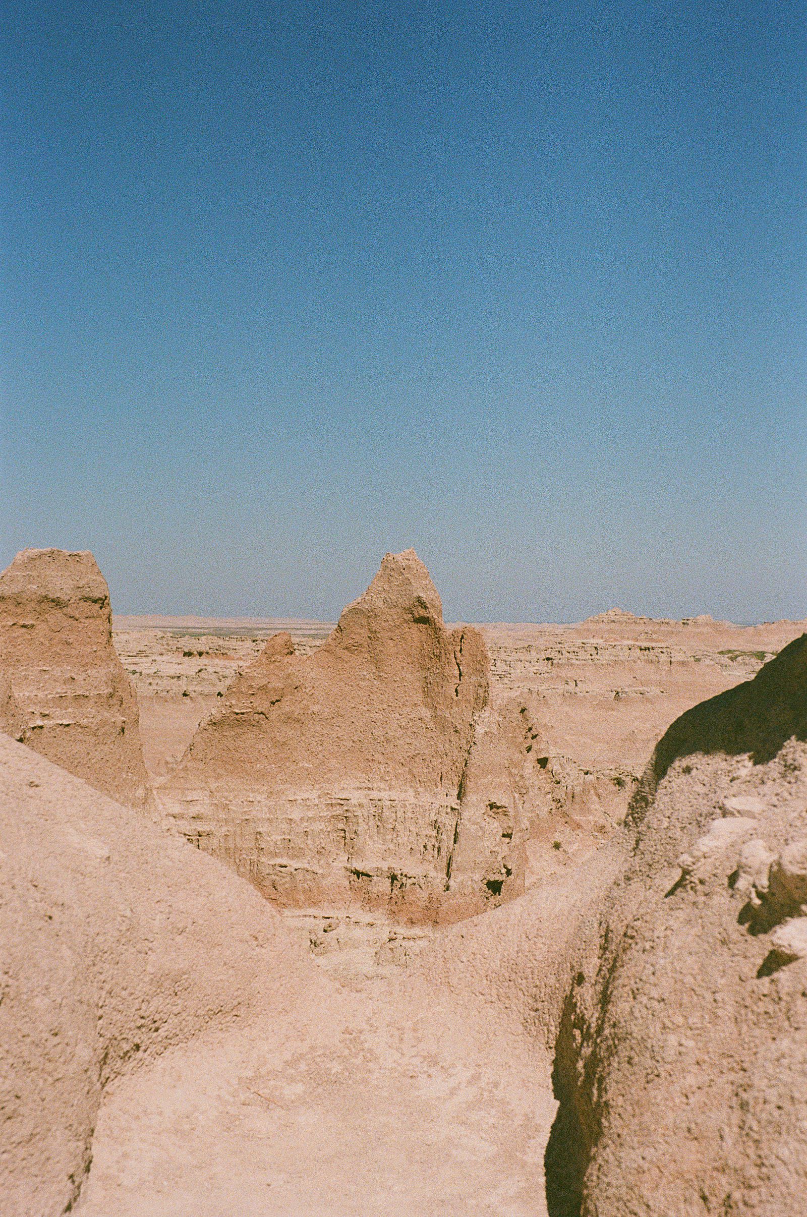 Badlands National Park, the Wall trail view.
