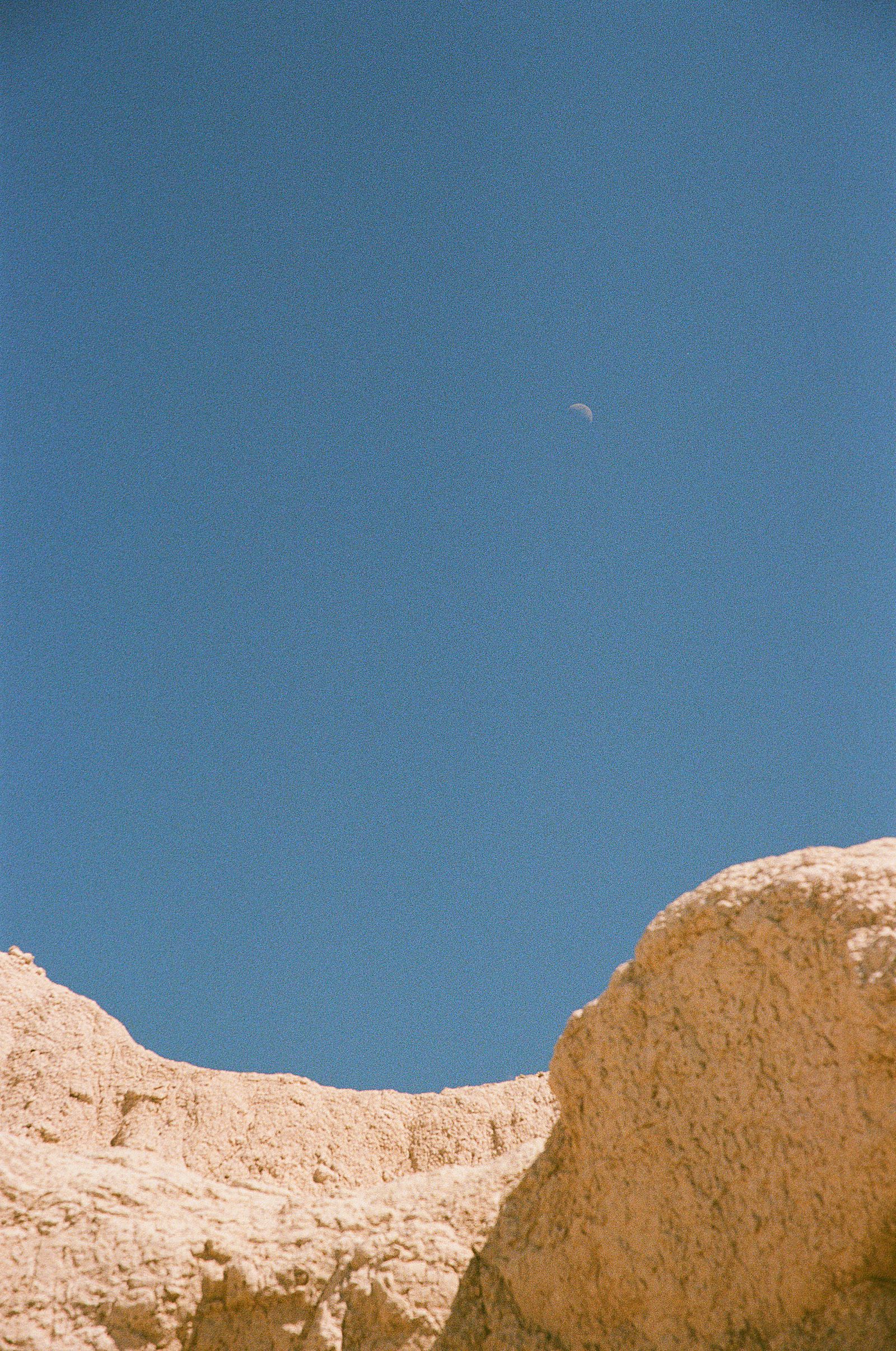 Badlands National Park captured on Fujifilm 400.
